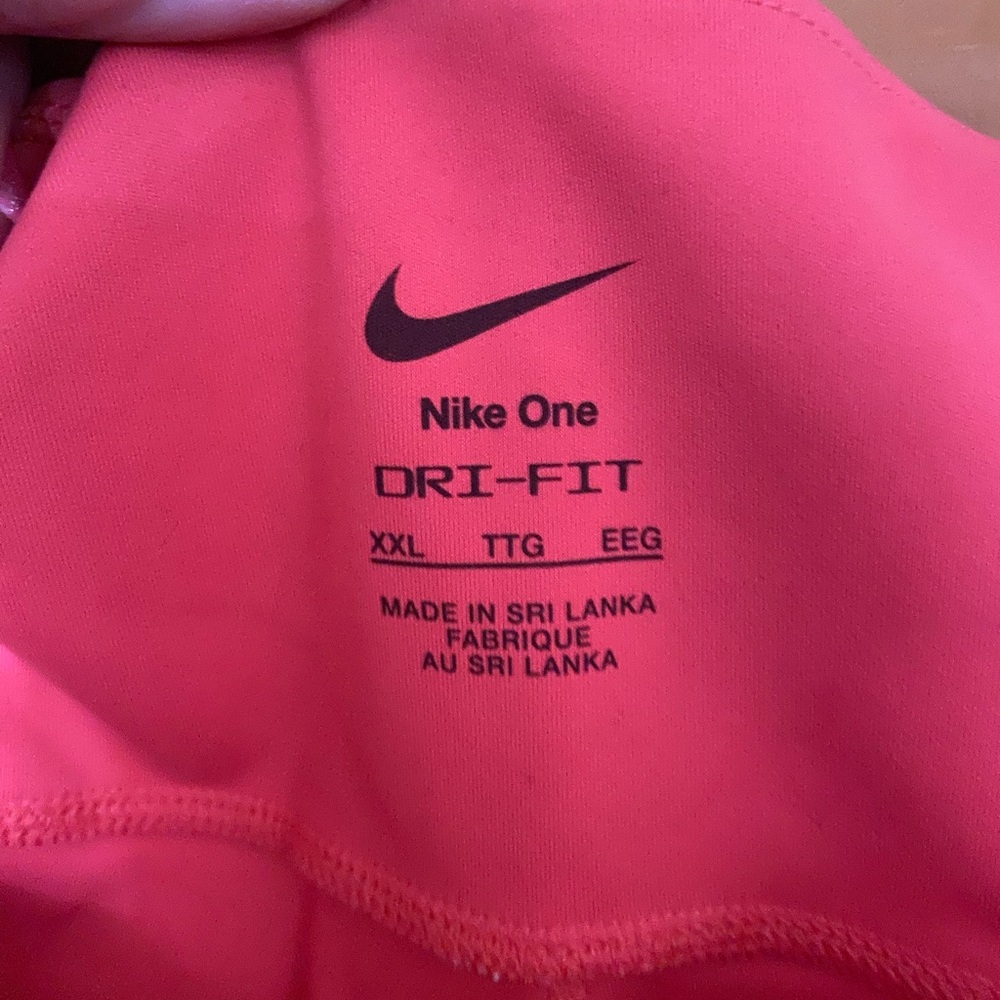 Nike Pink Dri-FIT Performance Leggings - Picture 2 of 5
